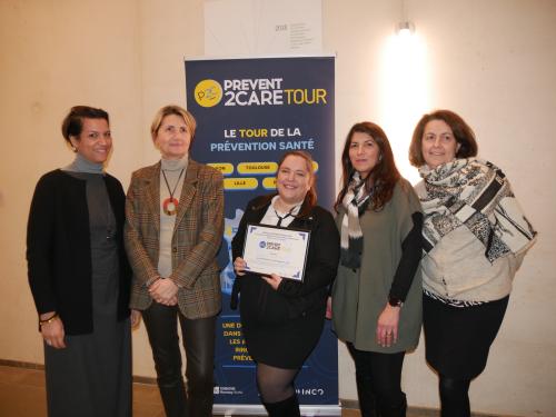 Foreningen Debora på P2C Tour Paris